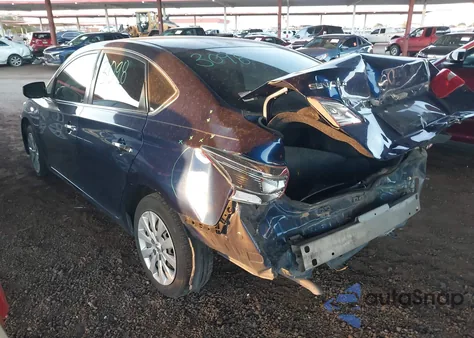 2017 Nissan Sentra S z USA, uszkodzony, nr VIN 3N1AB7APXHY380262